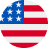 Tarjeta temática de Estados Unidos para bloque de deportes y torneos.