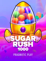 Slot de dulces con colores intensos y estilo vibrante de premio.