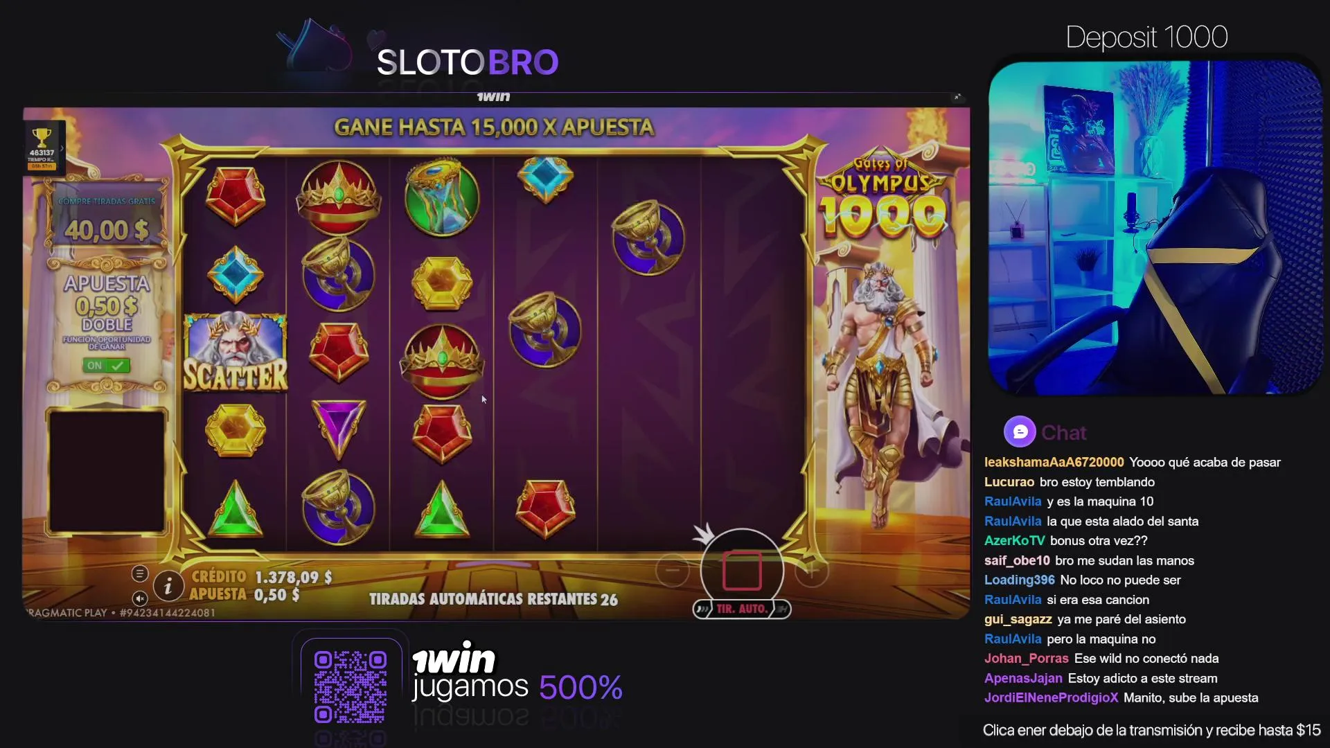 Banner lateral del casino online